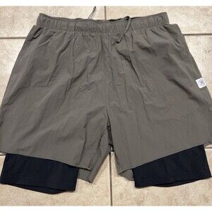 Reigning Champ Shorts Mens Large Athletic Lined Training Running